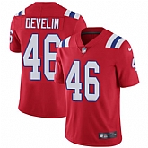 Nike Men & Women & Youth Patriots 46 James Develin Red Alternate NFL Vapor Untouchable Limited Jersey,baseball caps,new era cap wholesale,wholesale hats